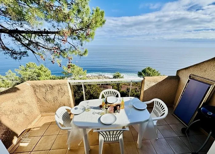 Duplex Vue Exceptionnelle En Corse Du Sud Proche - Le 180corse Апартаменты Конка